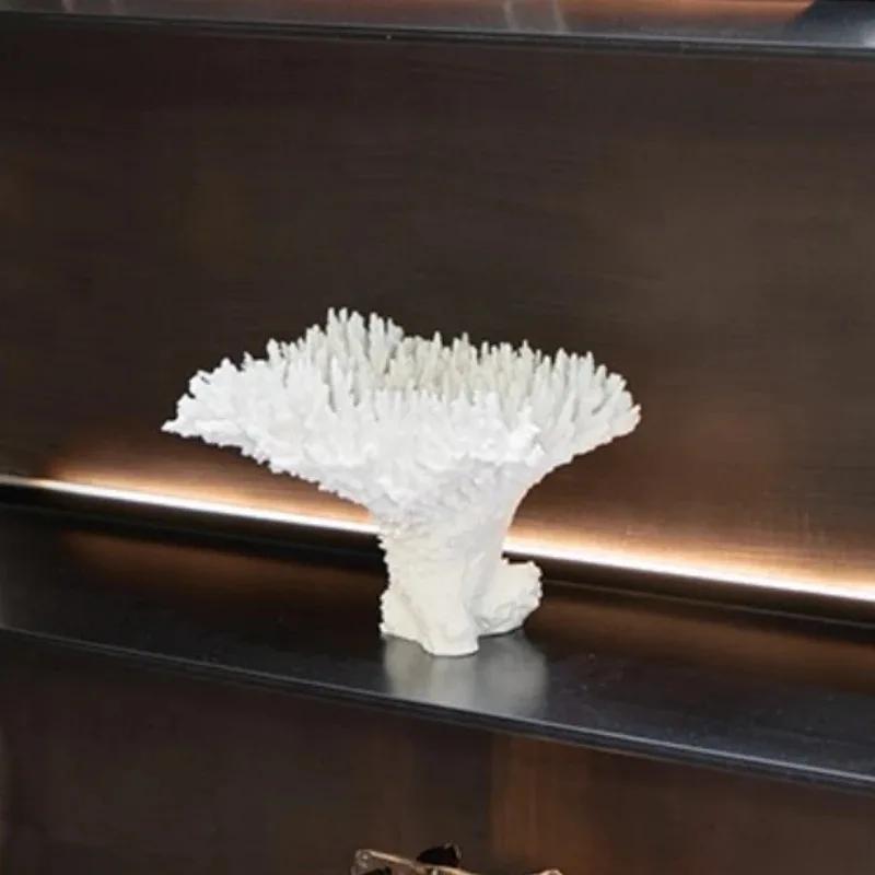 Modern Coral Ornaments Art Creative Aesthetic Miniature Ornament Minimalist Funny Accessories Home Interior Room Decorations
