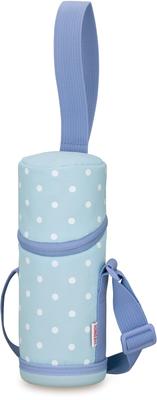 My Bottle Tasche mit Riemen für Dot Blue 350-400ml APG-352 D-BL