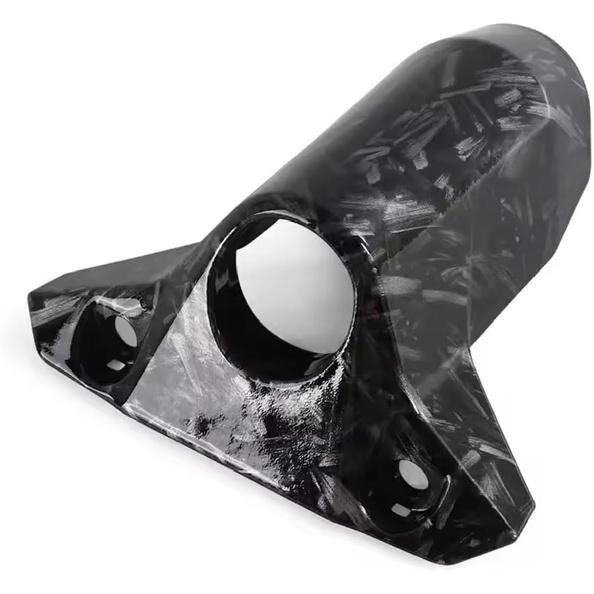 Zünddeckel Schutz Schutzhülle Kompatibel mit 450SS 2023 2024 2025, Carbonfaser Optik, CFMOTO 450SS Zubehör,A