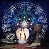 Flannelette Tarots Table Cloth Metaphysical Board Game Mat Pendulum Divinations Altar Tablecloth Board Game Card Pad