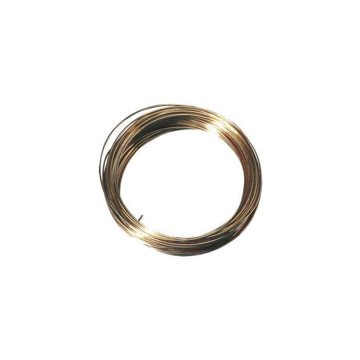 Fil d'or doublé 0,3 mm 20 m