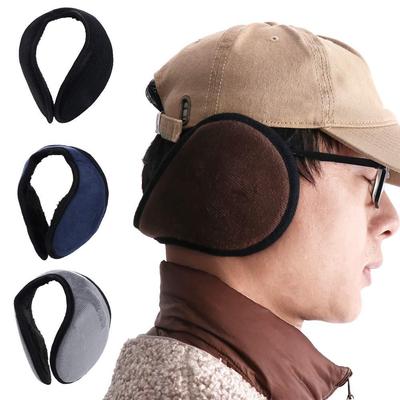 Warmer Solid Color For Male Windproof For Adult Thicken Plush Earmuffs Ear Cover Ear Warmers Earcap