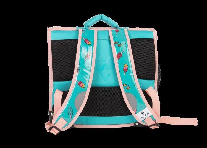 Cartable - POL FOX - ICE POP - 38 cm - Rabat réversible - Multicolore - Primaire