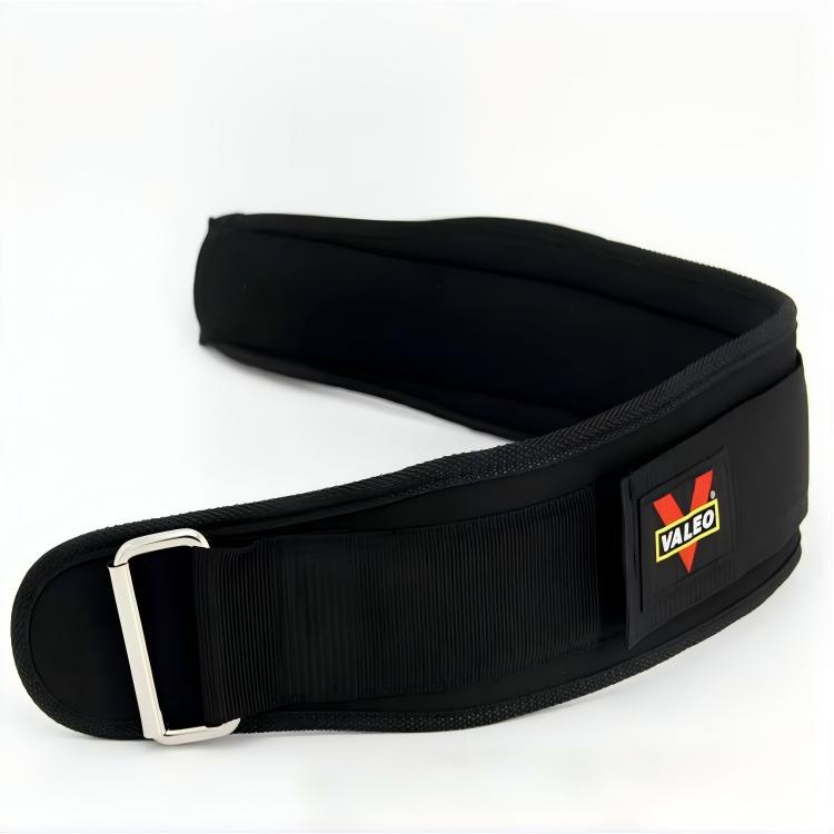 VALEO Unisex Fitness Belt for Weightlifting & Badminton-Hard Pull Squat Waist Support Power Sports & Body Shaping S-waist 55cm-75cm чёрный