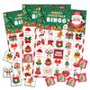 34 Christmas Themed Bingo Cards For 24 People Group Games Party Supplies Family Gathering Interactive Paper Game