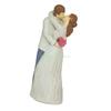24TE Romantics Loving Elderly Couple Figurine Resins Anniversary Statue Valentines Day Figures Gift for Parent Grandparents