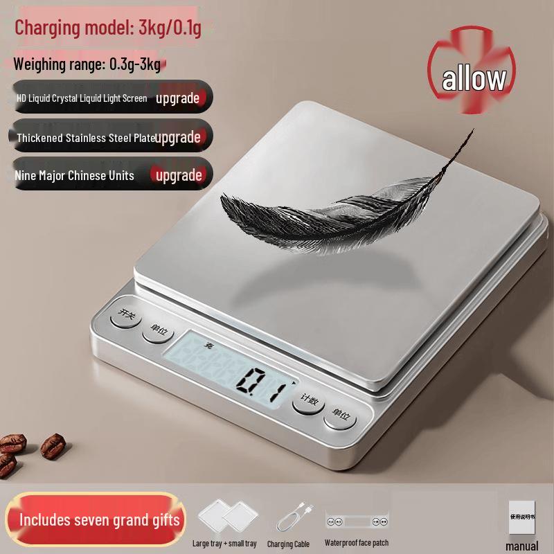 Mi Ling High-Precision Digital Kitchen Scale (CN version)