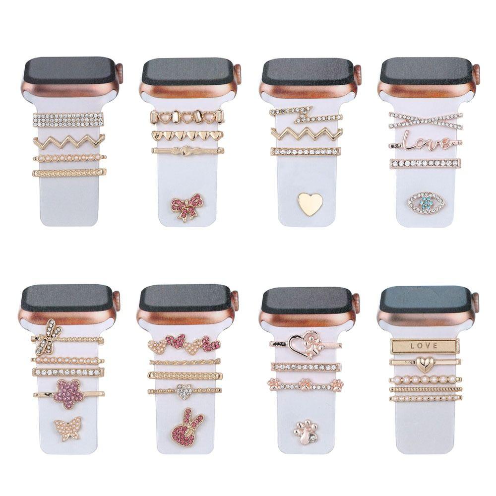 

Брошка Прикраса для Ремінця Годинника для Apple/Huawei/Samsung Watch Прикраси для Ремінця Годинника 4