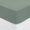 Fitted Sheet 140X190Cm, Overlap 30Cm, Cotton, Green