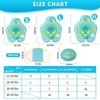 Baby Swimming Ring 1PCS Tummy Ring Children's Swimming Armpit Sunscreen Sunshade Blue Float Swimming Pool Accessories