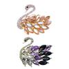 Elegant Swan Brooch for Fashionable Women Sparkling Rhinestones Animal Shape Pin Elegant Jewelry Clothing Accessory