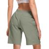 Shorts de randonnée décontractés pour femmes avec poches