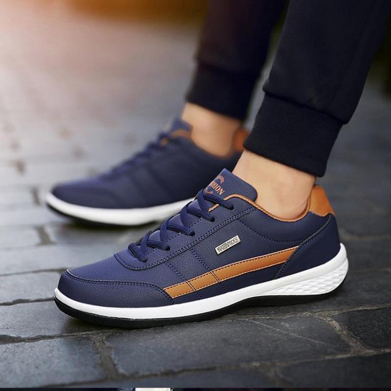 Pantofi de mers în aer liber, cu șireturi, pentru bărbați de dimensiuni plus mari, pantofi sport de dimensiuni mari, pantofi casual pentru studenți, pantofi alergare 48 de metri