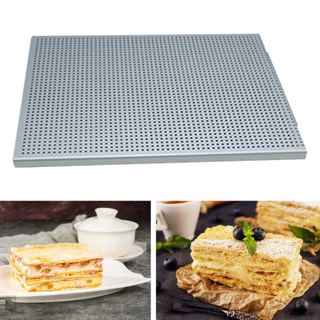 Perforated Baking Tray, Made of Aluminum, French Napoleon .