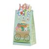 24 Pcs Easter Paper Bags, 24 Pcs Easter Stickers, Easter Goodie Bag Party Supplies for Classrooms, Party Favors, Kraft Holiday Goody.