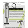 Professional Hairdryer Iq Perfetto Range - Grey - 3 Temperatures - 3 Speeds - 1 Cool Shot Button