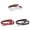 Genuine Leather Womens Belt For Jeans Dress And Pants With Square Buckle For Outdoor Casual Wear