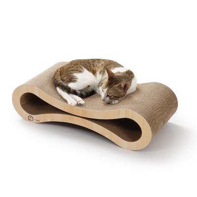 By Amazon Nekoichi Scratching Crunchy Light Brown Post, Bed, 8,