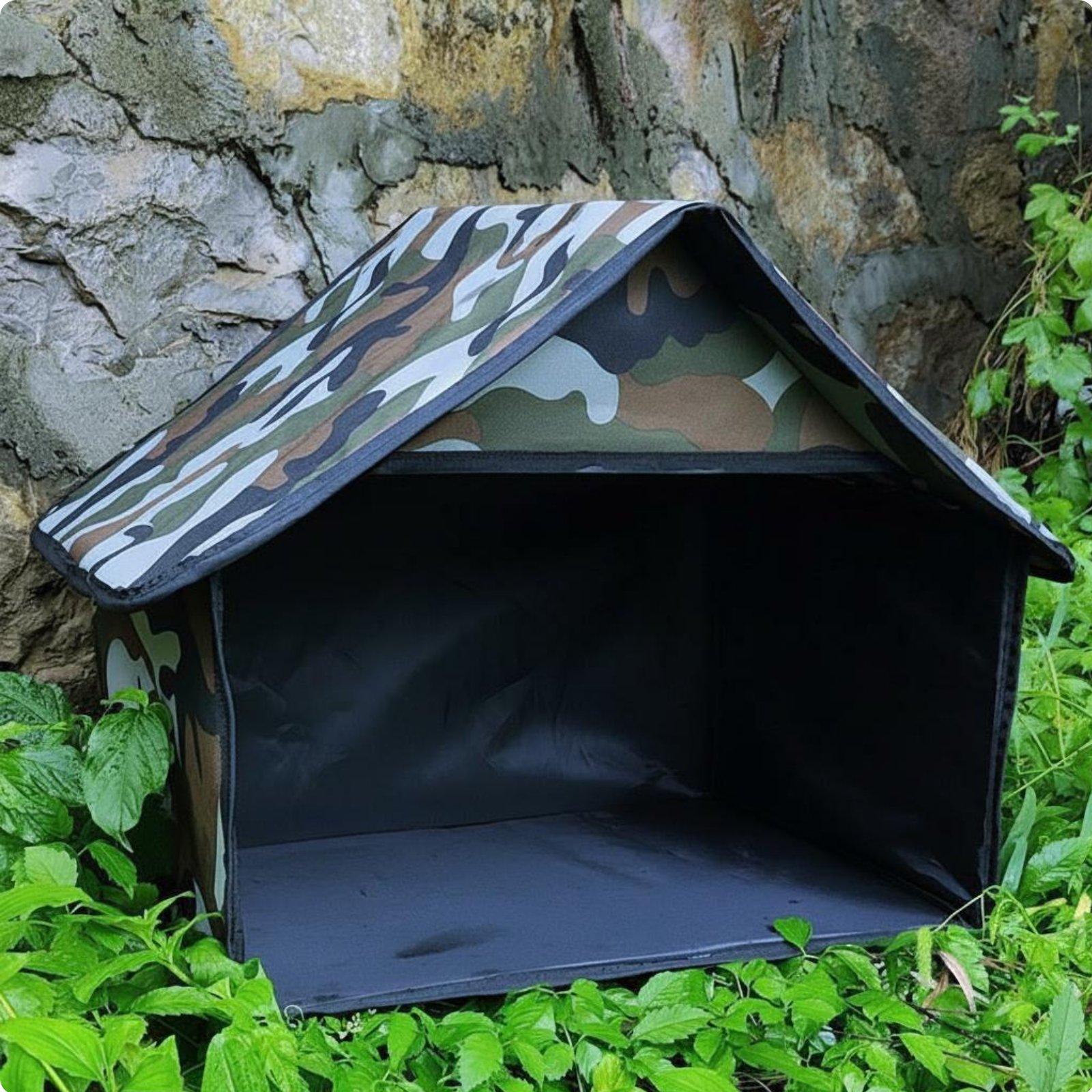 Outdoor Cat Shelter Windproof Stray Cat