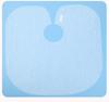 Disposable Non-Woven Hair Dye Cape 80x80cm, Thickened for Home or Salon Use.