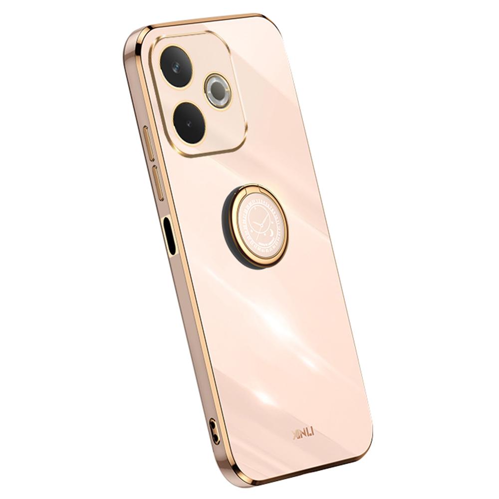 XINLI For Oppo A5 Pro 4G (Global)/5G (Global)/A5 Energy 5G (China) Case Ring Kickstand Electroplating TPU Phone Cover