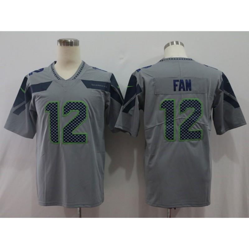 NFL Seattle Seahawks Custom Jersey Men Women Cotton Sportswear Fan Apparel Football Game Day Training