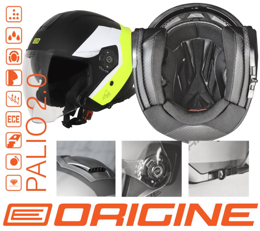 Kask Origine Palio 2.0 Solid Black Matt L