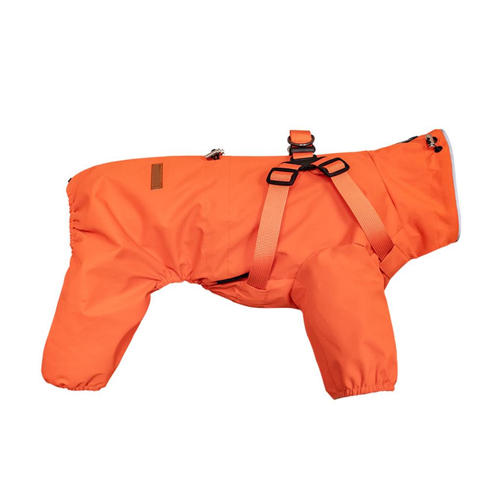 Pet Dog Raincoats Suitable for Large Medium and Small Dog Clothes Windproof and Waterproof Puppy Rainwear