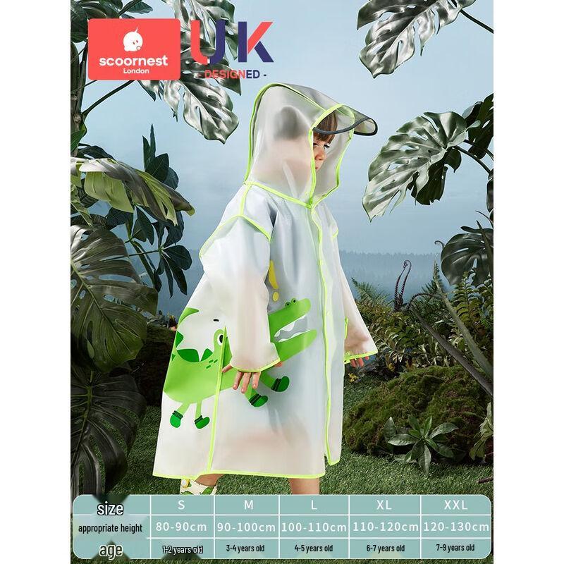 

Scoornest Kids Waterproof Raincoat L