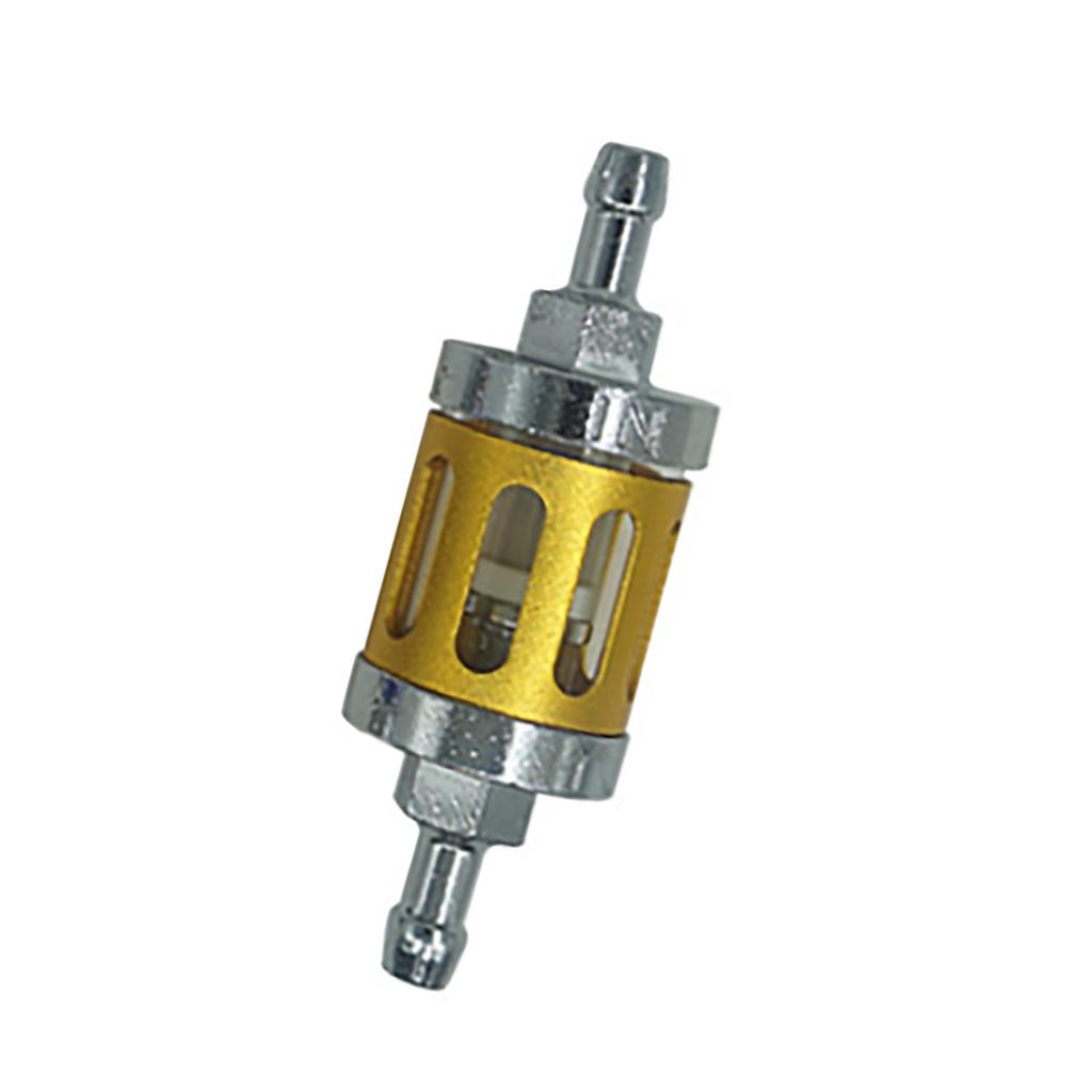 Oil Filter Strong Strength Metal Golden Powerful Filtering Stain Resistant Rust Proof Fuel Filter