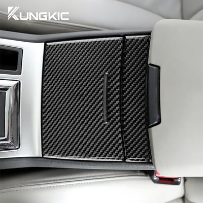 Echte Zachte Koolstofvezel Sticker Voor Chrysler 300 300C Voor Dodge Charger Magnum 2005 2006 2007 Auto Waterbeker Interieur Accessoires