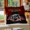 Hot N-Nirvana-K-KurtS Cobain Personalized Pillow Dust Cover Bedroom Kids Party Decoration Pillowcase Birthday Children Gift