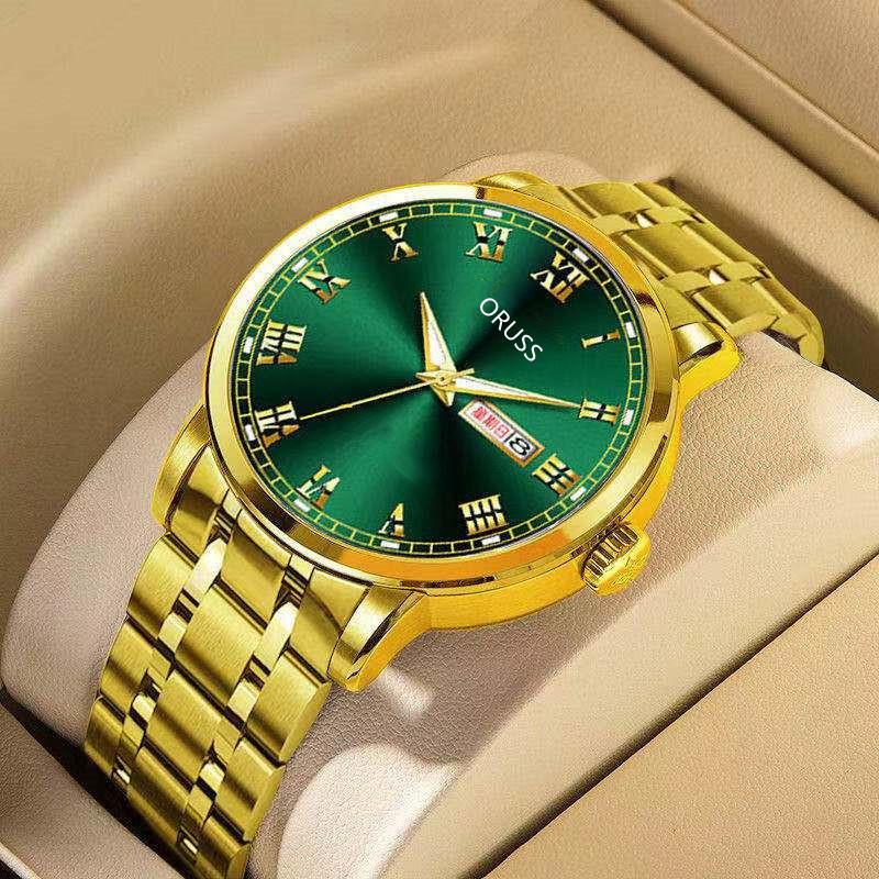 Fully Automatic Movement Watch Men'S Watch Luminous Waterproof Calendar High-End Handsome And Fashionable