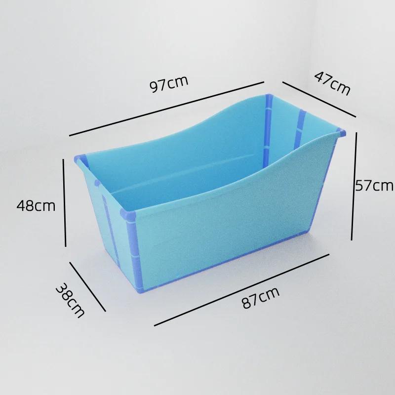 Foldable Bathtub for Home Use Large Children's Bathtub Children's Bathtub Twin Bath Tub Large Bathtub