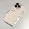 Simple smile is suitable for Apple 16PROMAX mobile phone case iPhone15 transparent 14 creative 13 soft case 12 anti-drop