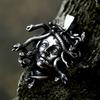 Gothic 316L Stainless Steel Classic Medusa Pendant Necklace for Men Women Fashion Vintage Snake Necklace Party Jewelry