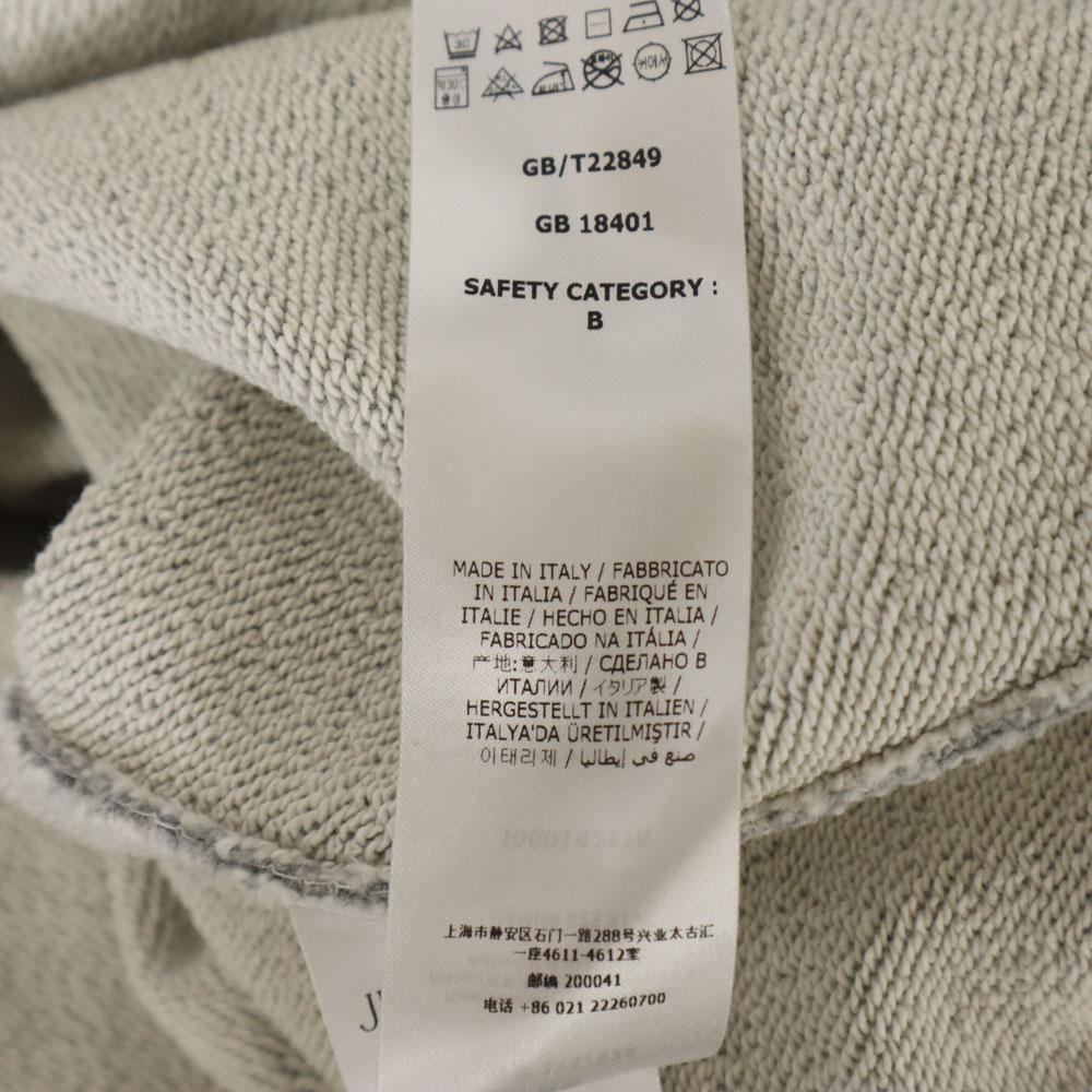 Jimmy Choo Made In Italy Long Sleeve Sweat Trainer S Gray Men's Used