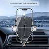 Mobile Phone Car Mount for Air Vent and Dashboard, Clip-On Gravity Anti-Shake Phone Holder