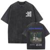 Washed Vintage Bad Bunny DTMF Residencia En El Choli Merch Tshirts Debi Tirar Mas Fotos T Shirt Mens Hip Hop Oversized Tshirt