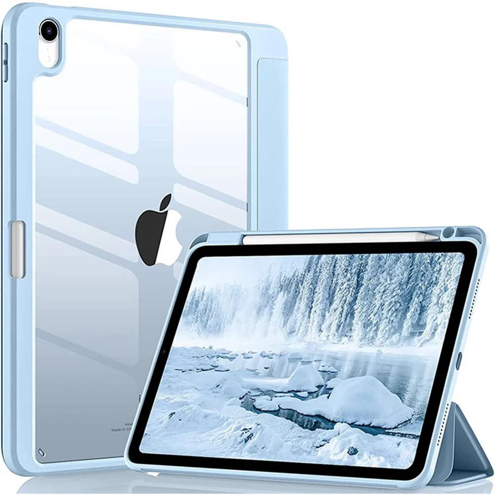 Fashion Case for IPad 11th A16 Generation Case for IPad Air 11 13 M3 M2 10th 10.9 A2696 A2757 A2777 with Pencil Slot Cover
