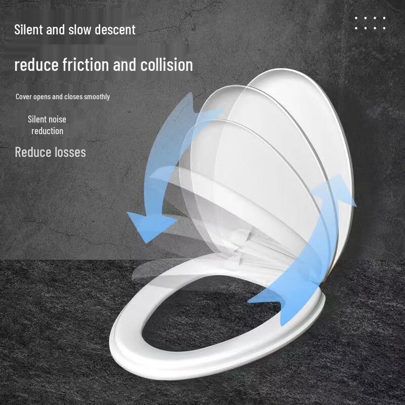 TLXT Thickened PP Toilet Seat Cover