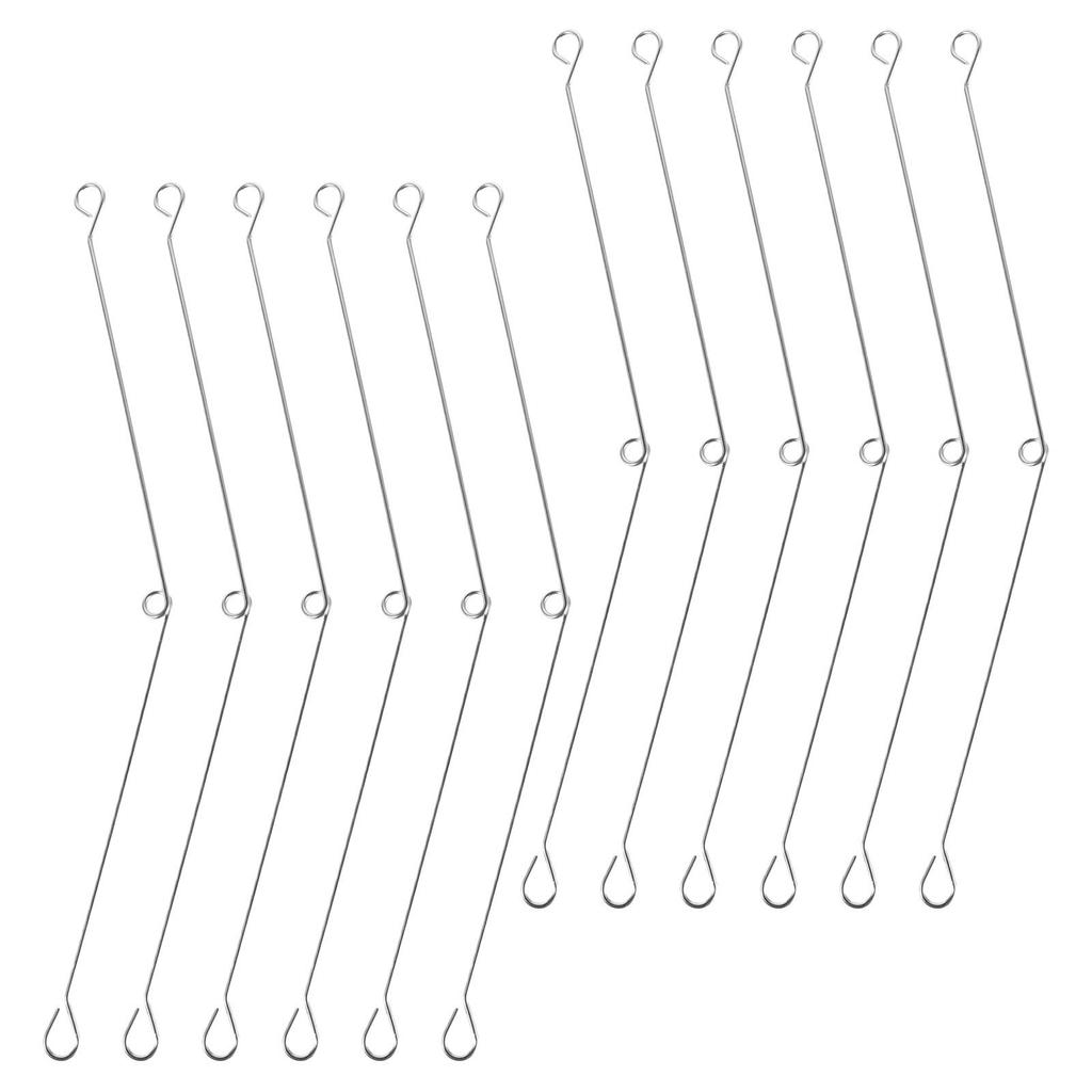 12Pcs Recessed Lighting Coil Springs Spring Steel Compression Clips Heavy Duty Support for Recessed Light Trims and Ceiling