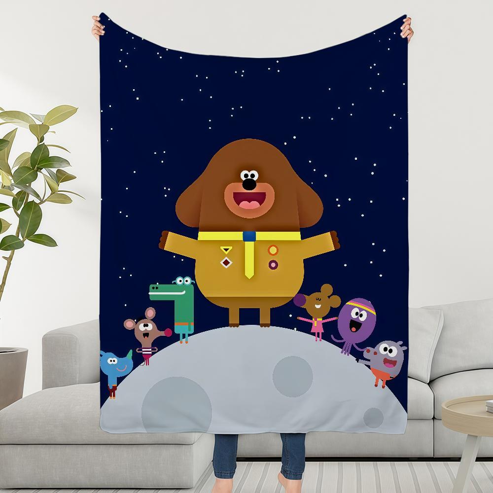 Blanket Throw Super Cosy Plush Living Anime Room Sofa H-HeyS-ES Couch Childish Cartoon D-DuggeeS-ES Birthday Gifts