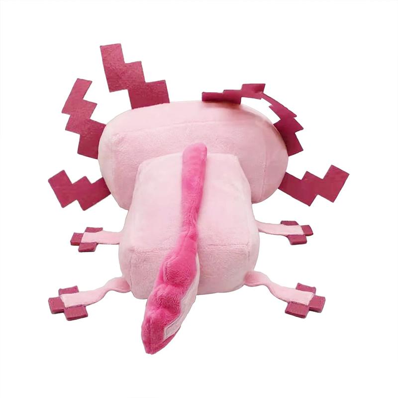 30cm Axolotl Plush Toys Creeper Spider Enderman Wolf Bat Zombie Dragon Cartoon Plush Doll Stuffed Toys Gift