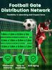 1.8/3.6M Football Goal Net Foldable Portable Soccer Goal Post Football Training Accessories for Club School Football Match