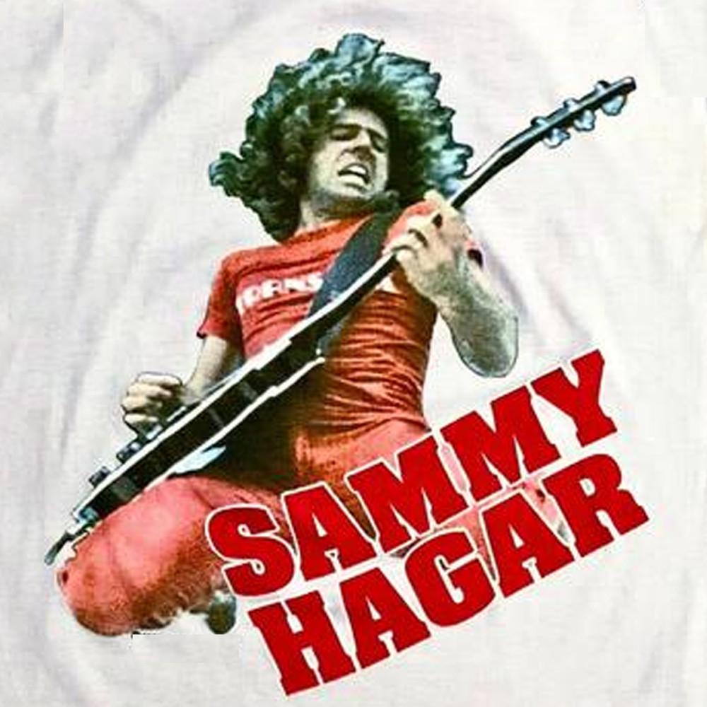 Sammy Hagar  White Short Sleeve Sizes S to 5Xl Unisex T-Shirt S