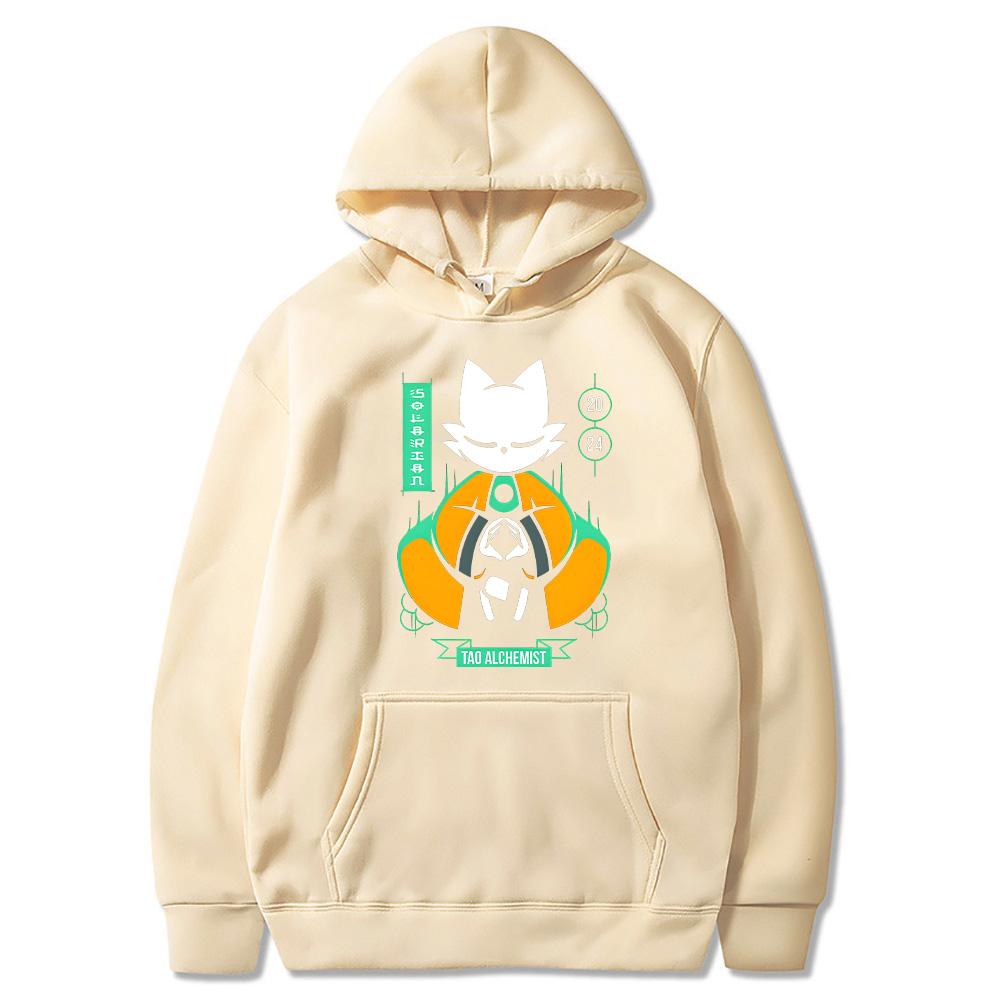 

Nine Sols Hoodies Yi Tao Alchemist Character Sweatshirts Hot Game Cartoon Print Clothes High Street Casual Pullovers XXXL хакі