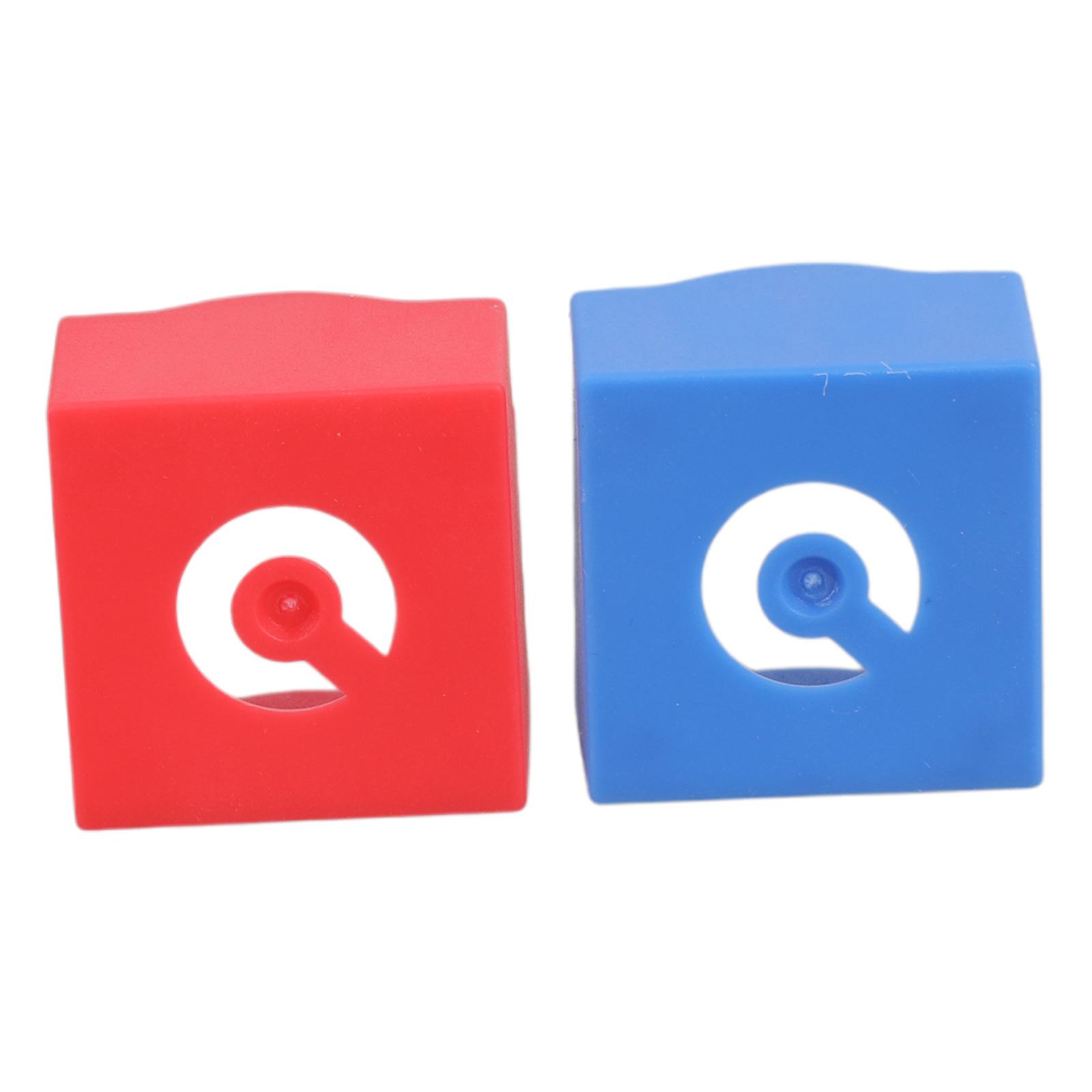 

2Pcs Billiard Chalk Container Protect Cover Pool Cue Chalk Holder Sleeve Billiard Cue Chalk Case Billiard Chalk Holder A