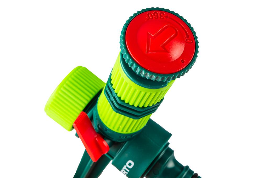 Garden Sprinkler, Adjustable Watering Angle Range 0° - 360°, Max Watering Area 78 M2