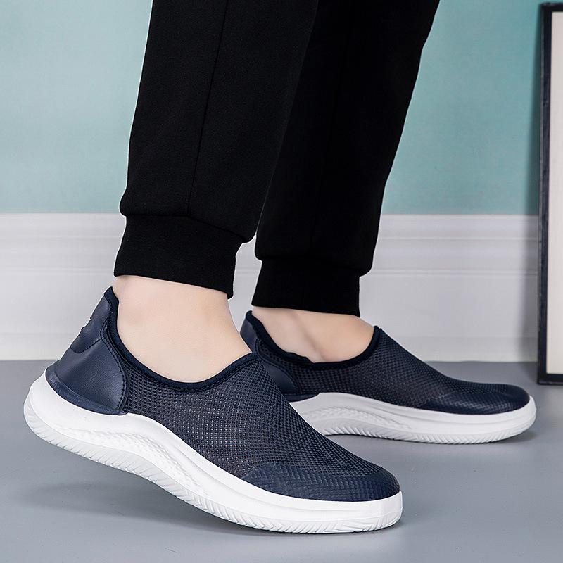 New men's casual Sneakers shoes breathable mesh shoes comfortable and lightweight casual sports shoes